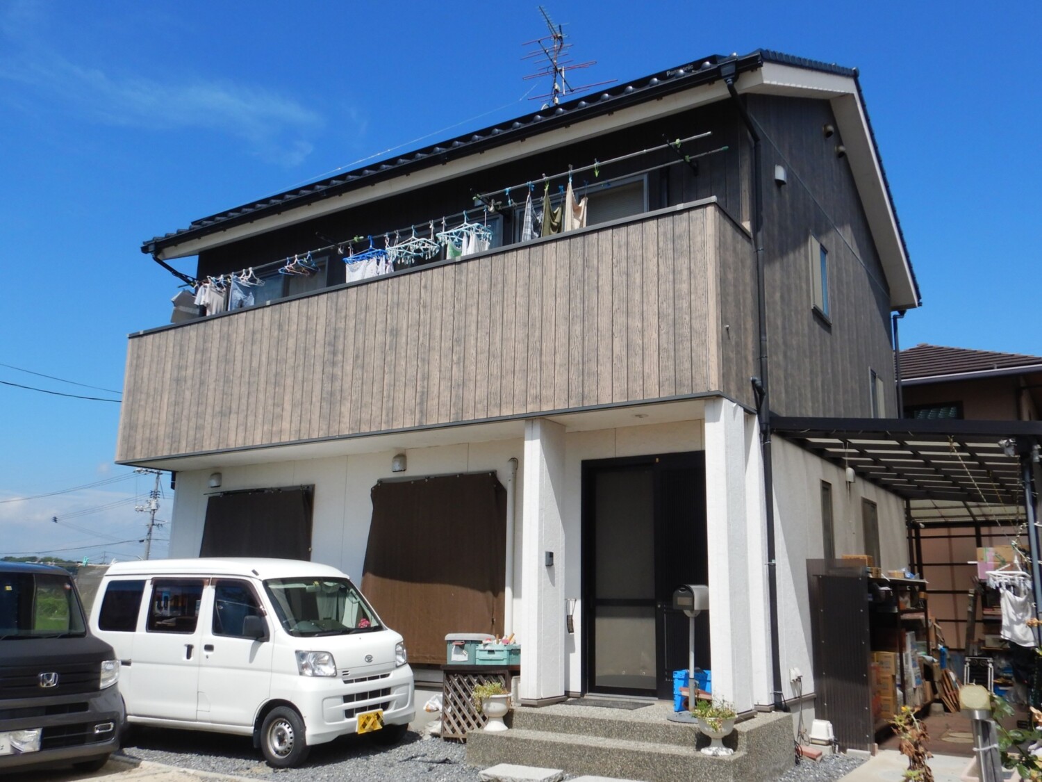 岡山市 N様邸 外壁塗装 Before