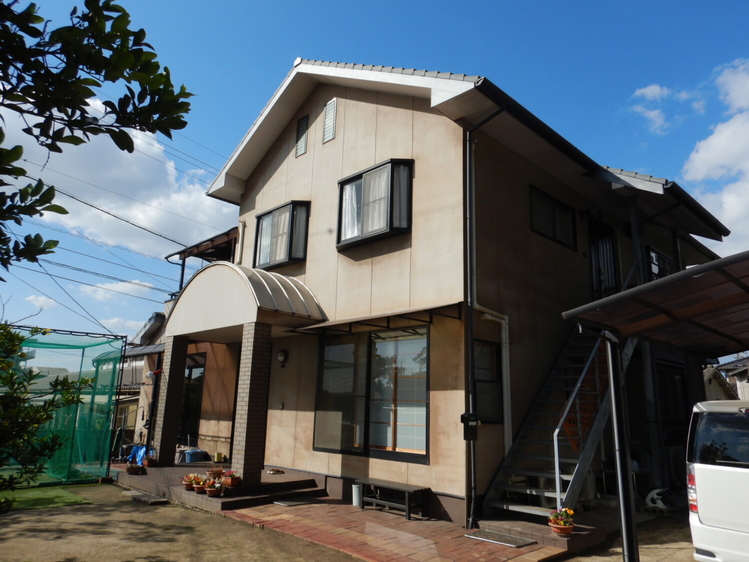 倉敷市 O様邸 外壁塗装 Before