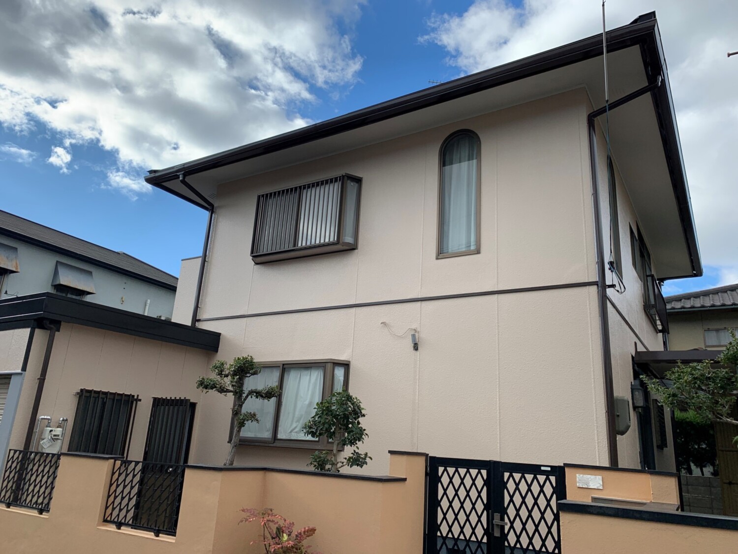 倉敷市 K様邸 屋根カバー工法・外壁塗装工事 After