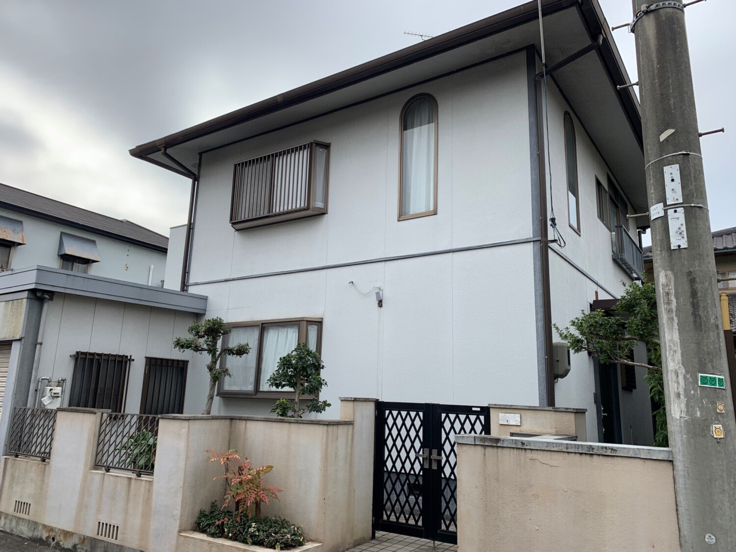 倉敷市 K様邸 屋根カバー工法・外壁塗装工事 Before