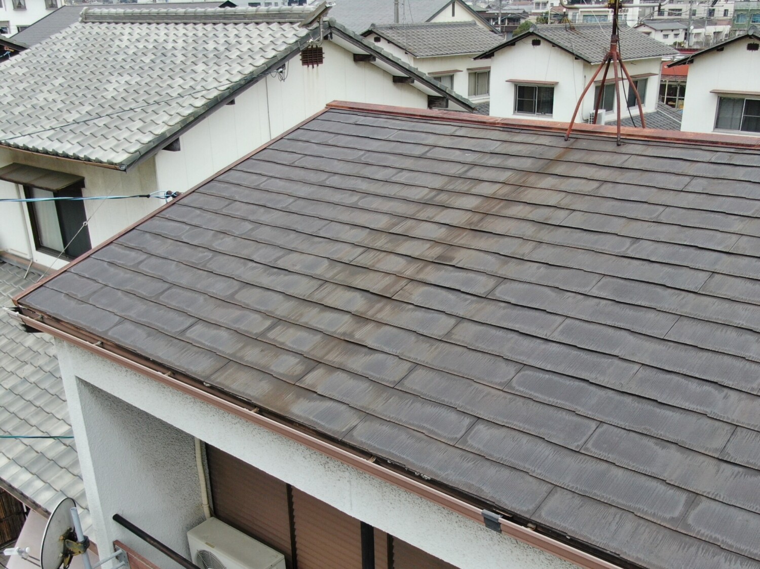 倉敷市 O様邸 屋根カバー工事 Before