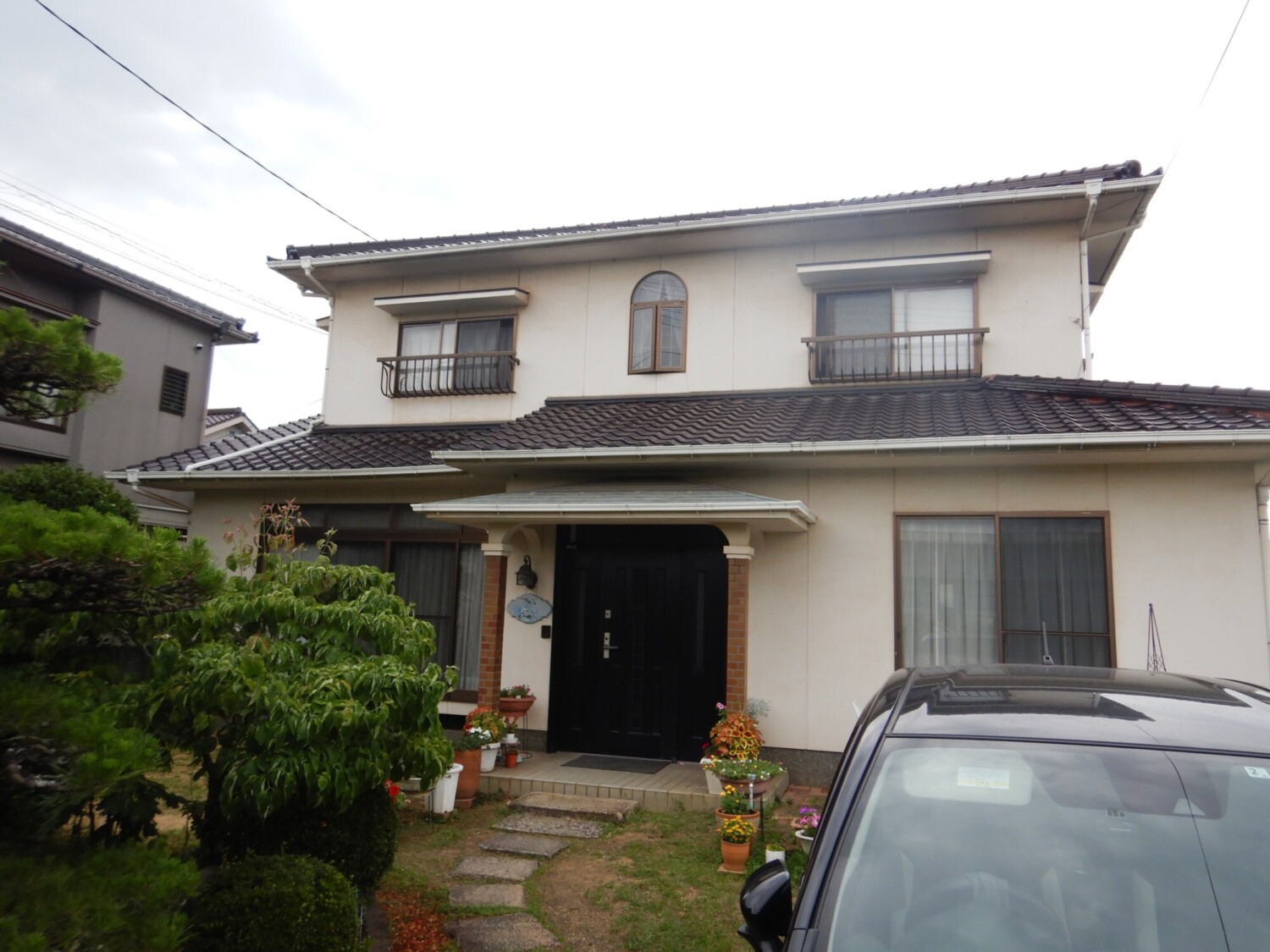 倉敷市 T様邸 外壁塗装 Before