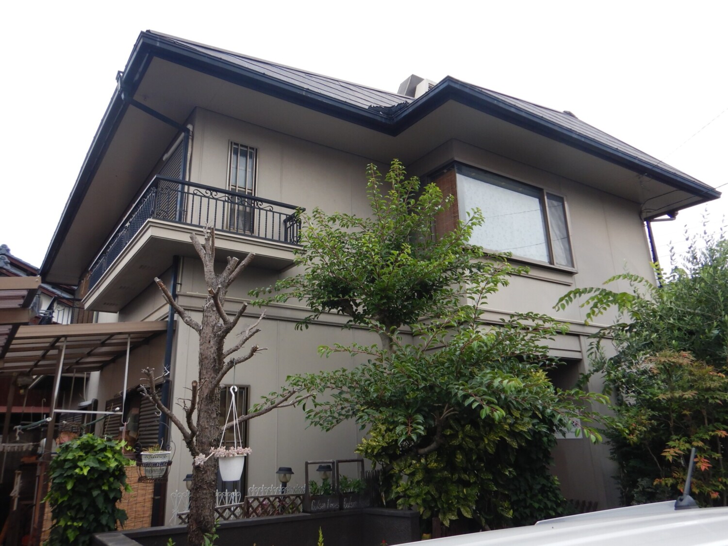 倉敷市 A様邸 屋根塗装・外壁塗装 Before