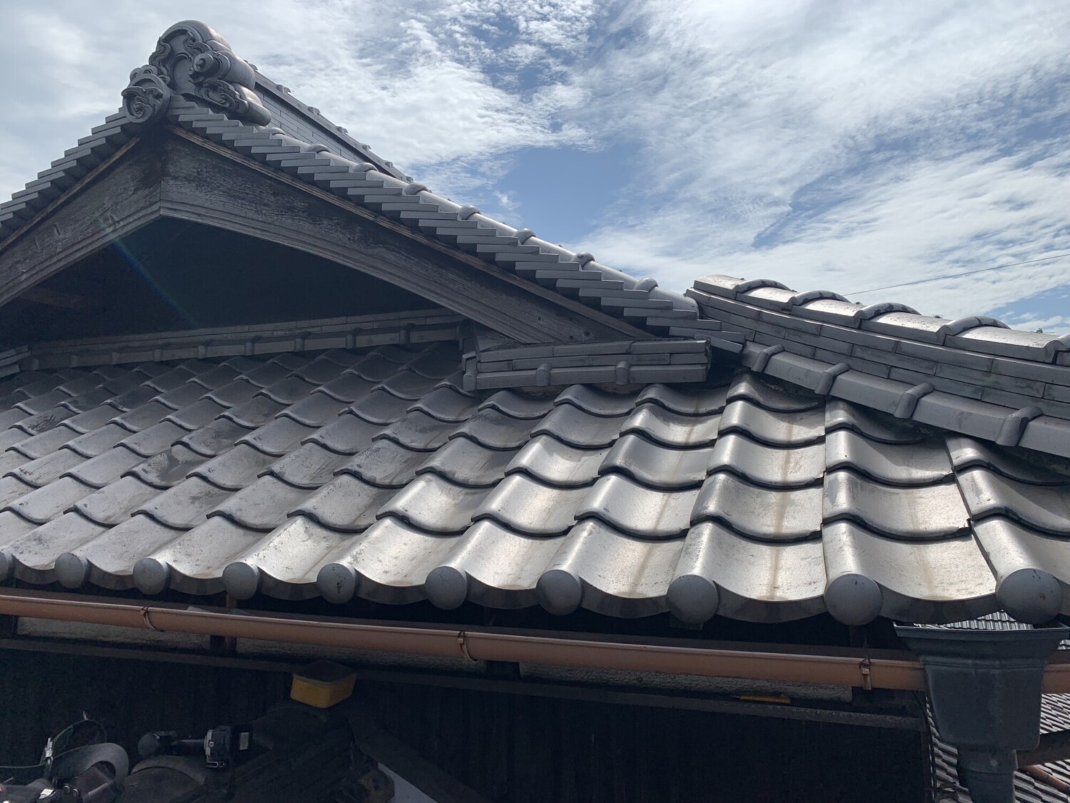 倉敷市 O様邸 屋根瓦工事 Before