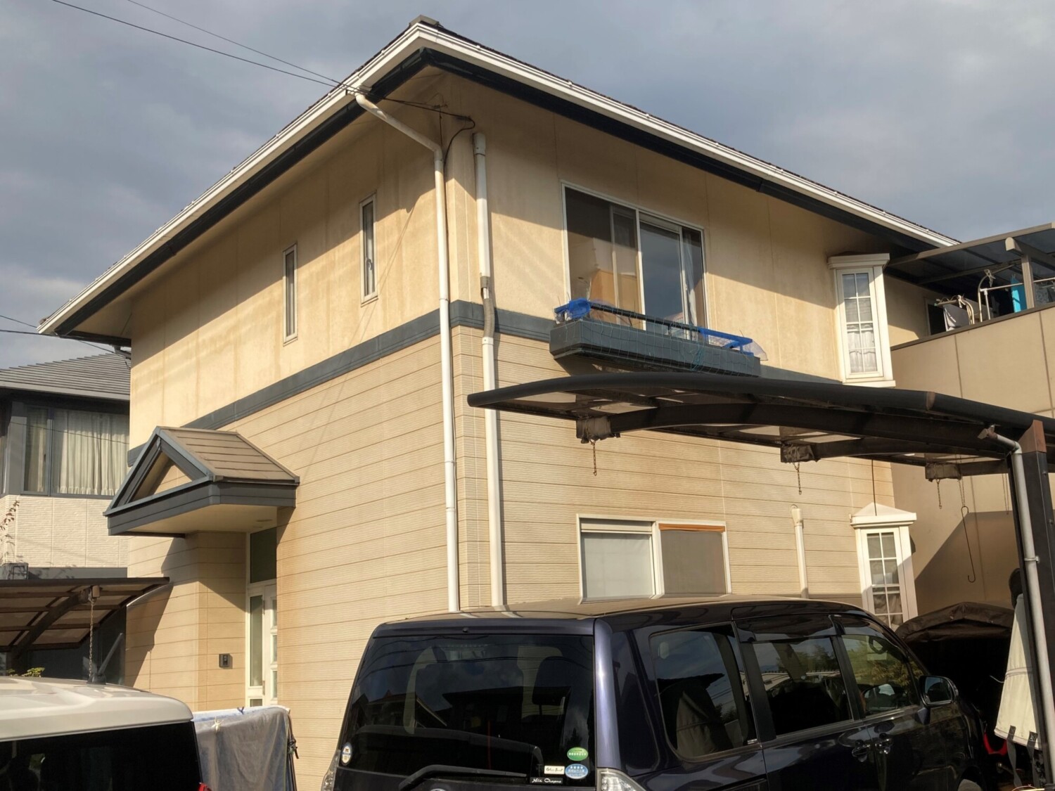倉敷市 T様邸 屋根塗装・外壁塗装 Before