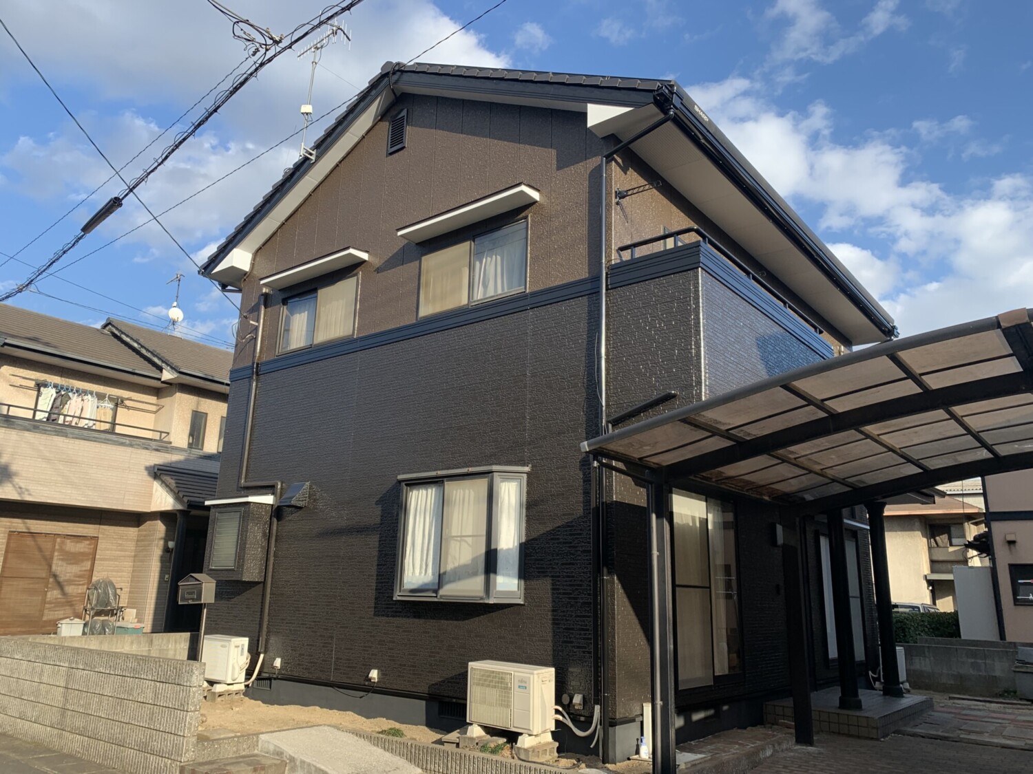 倉敷市 T様邸 屋根塗装・外壁塗装 After