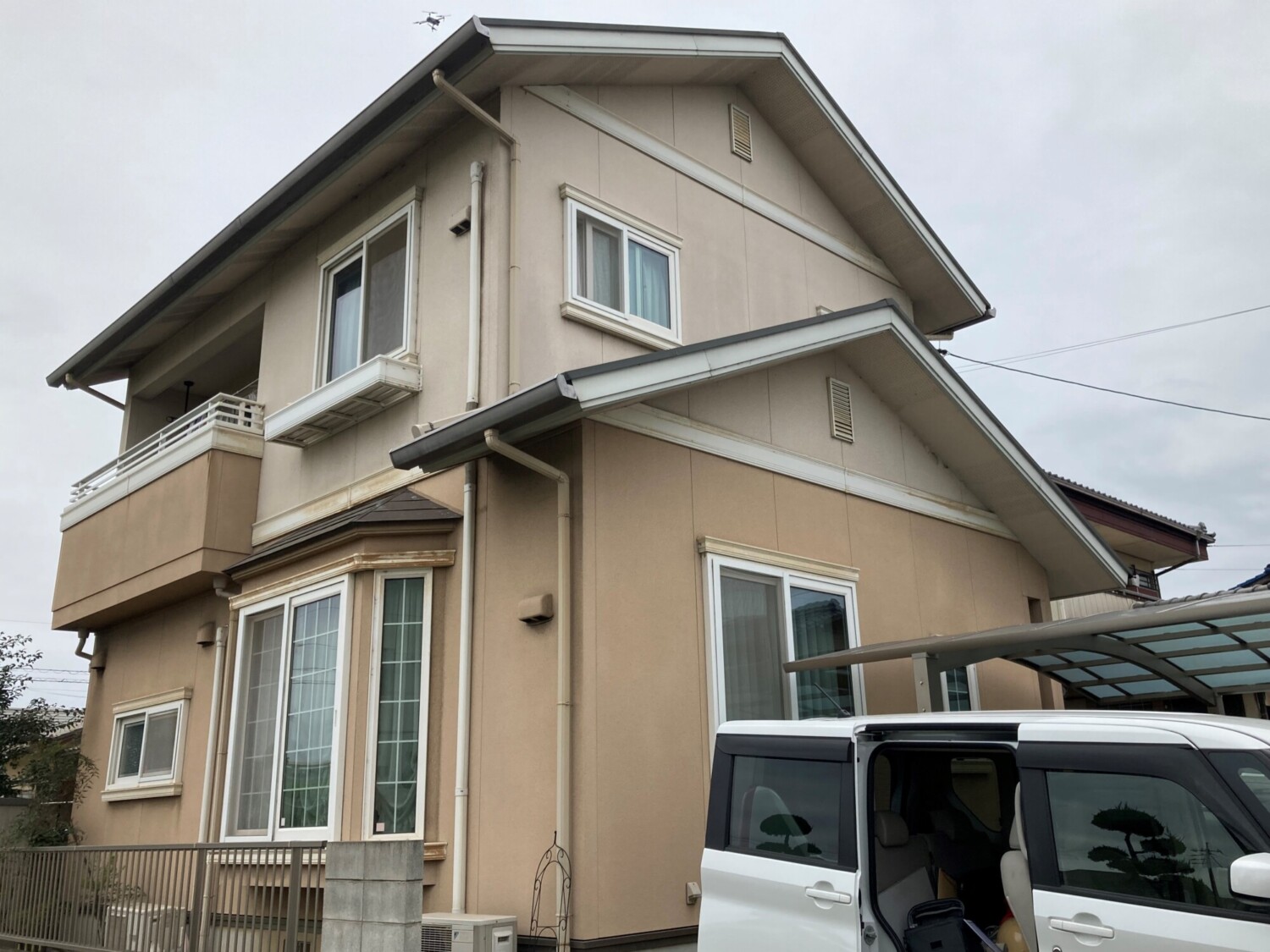 倉敷市 Ｎ様邸 屋根塗装・外壁塗装 Before