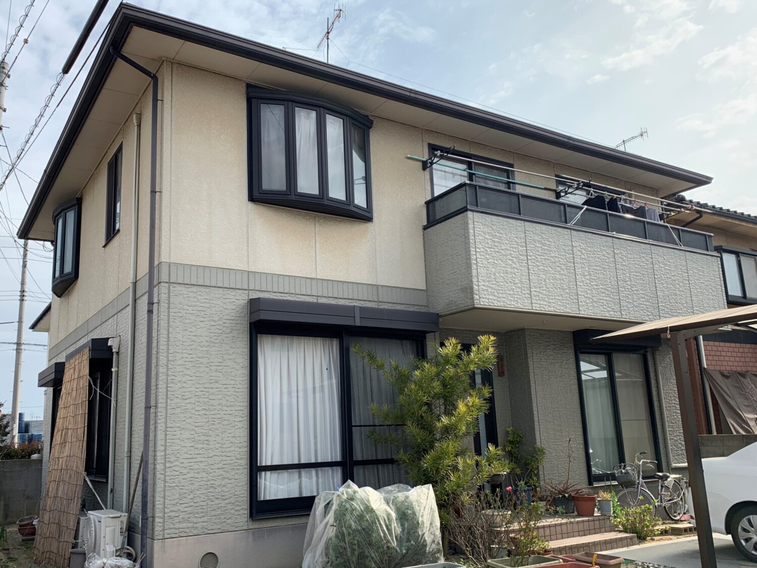 倉敷市 Ｍ様邸 屋根塗装・外壁塗装 Before