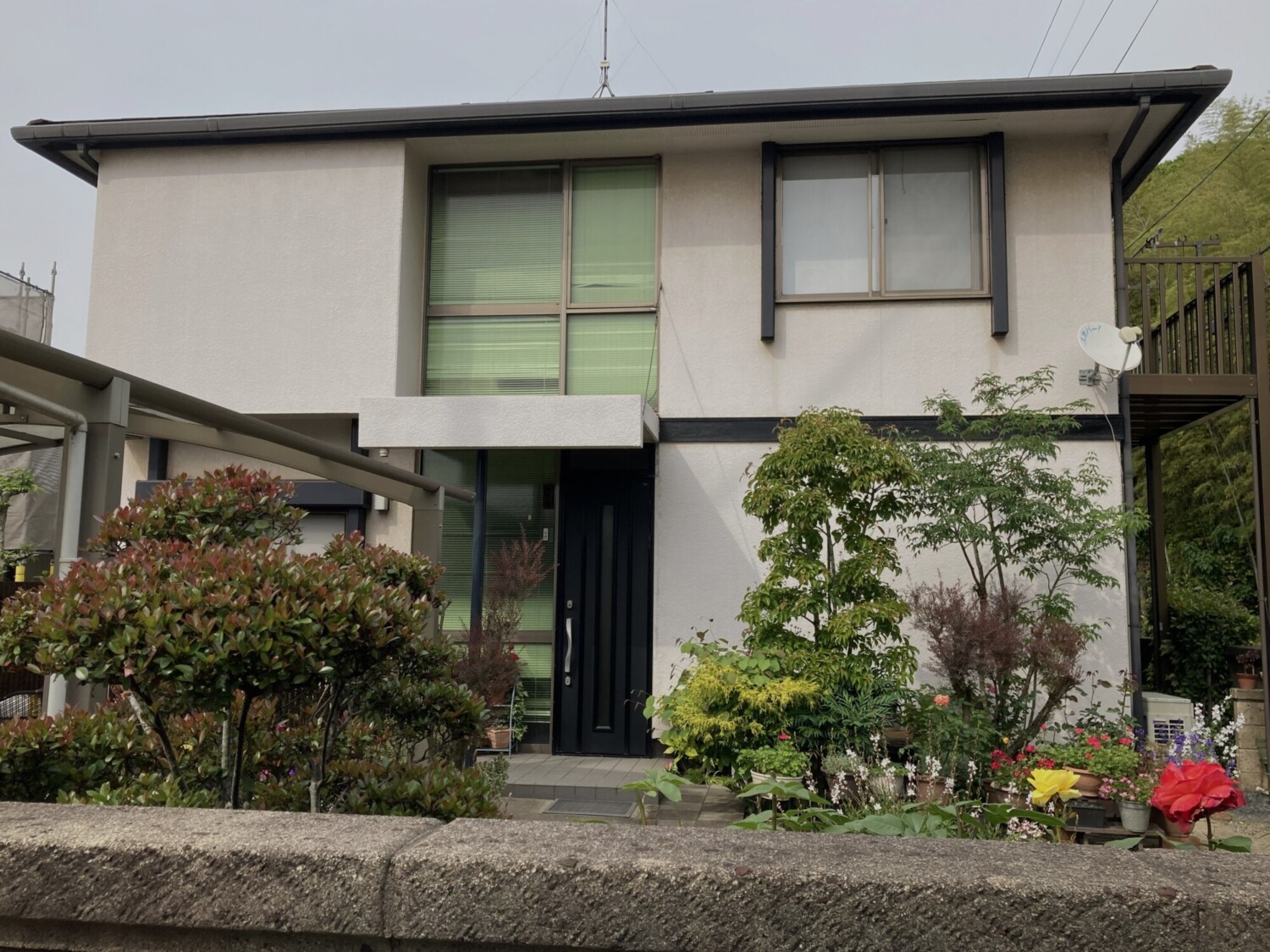 倉敷市 Ｋ様邸 屋根塗装・外壁塗装 Before