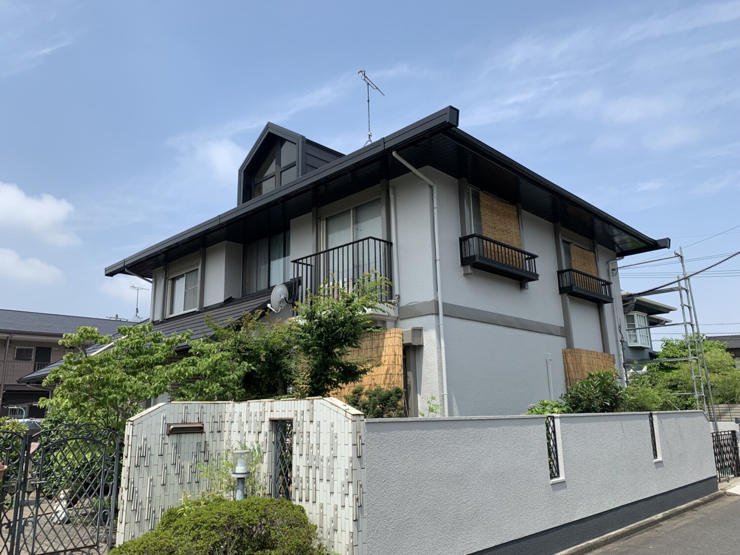 倉敷市 Ｈ様邸 屋根カバー工法・外壁塗装工事 After