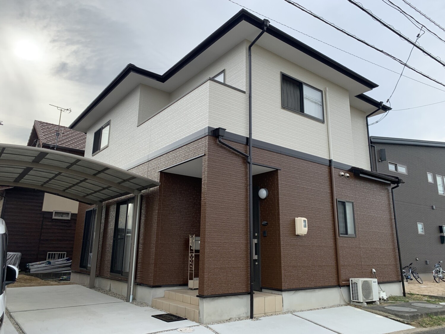 倉敷市 Ｋ様邸 屋根塗装・外壁塗装・ベランダ防水 After