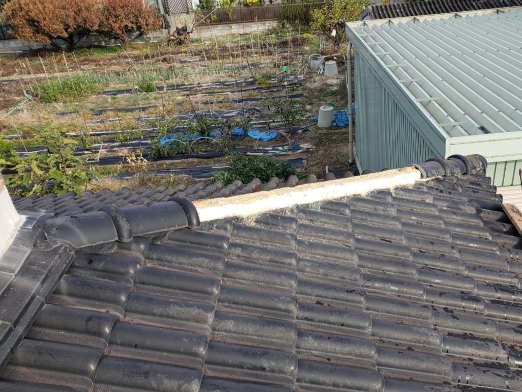 倉敷市 Ｎ様邸 屋根瓦補修工事 Before