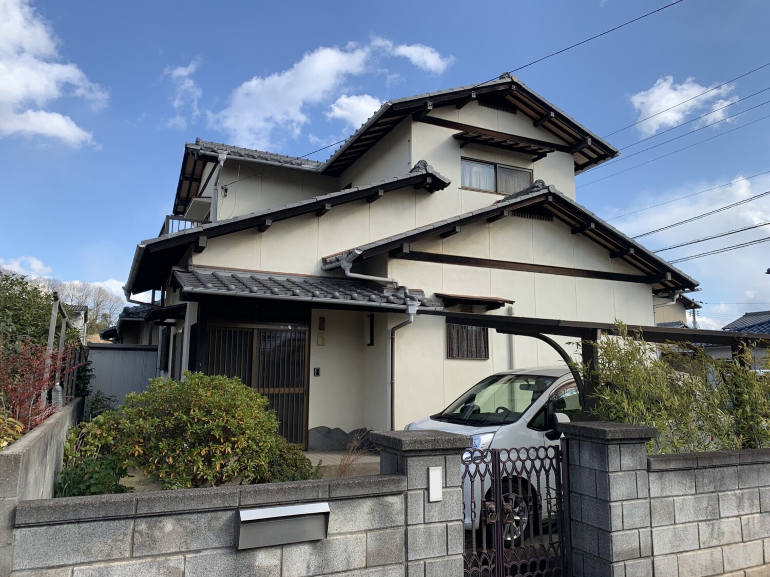 倉敷市 H様邸 屋根塗装・外壁塗装 Before