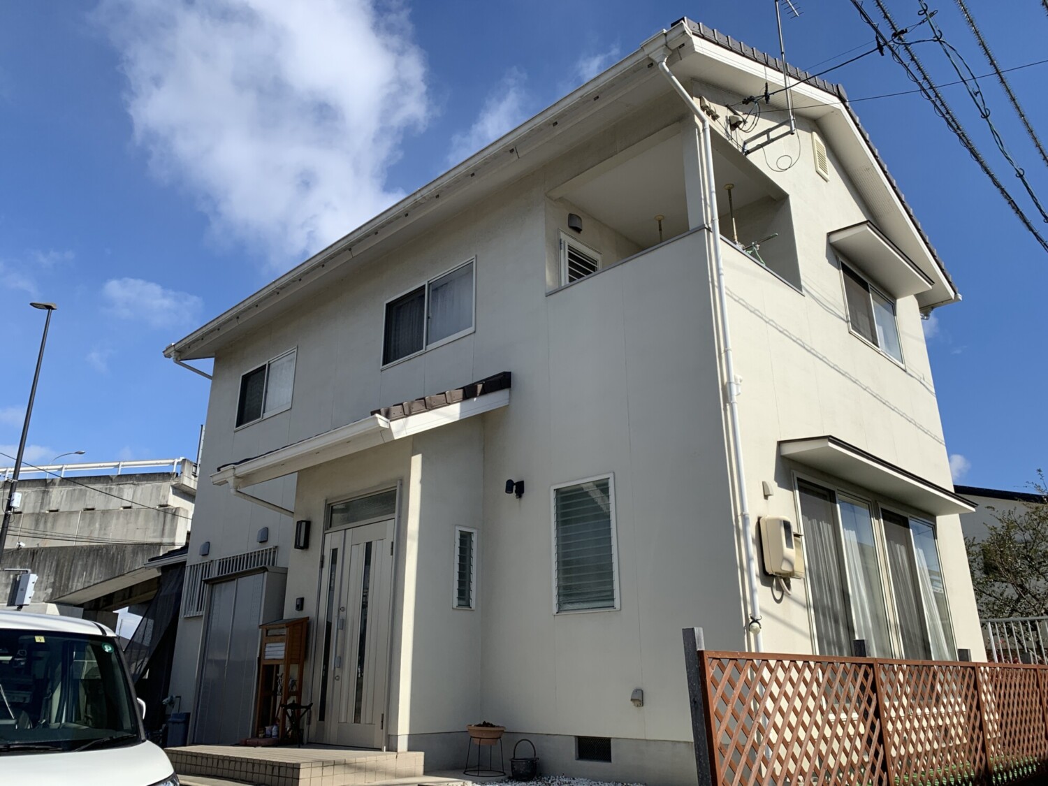 倉敷市 U様邸 外壁塗装 Before