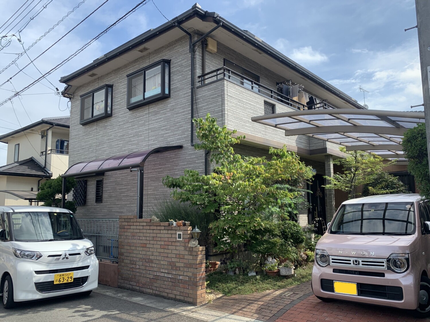 倉敷市 H様邸 外壁塗装 Before