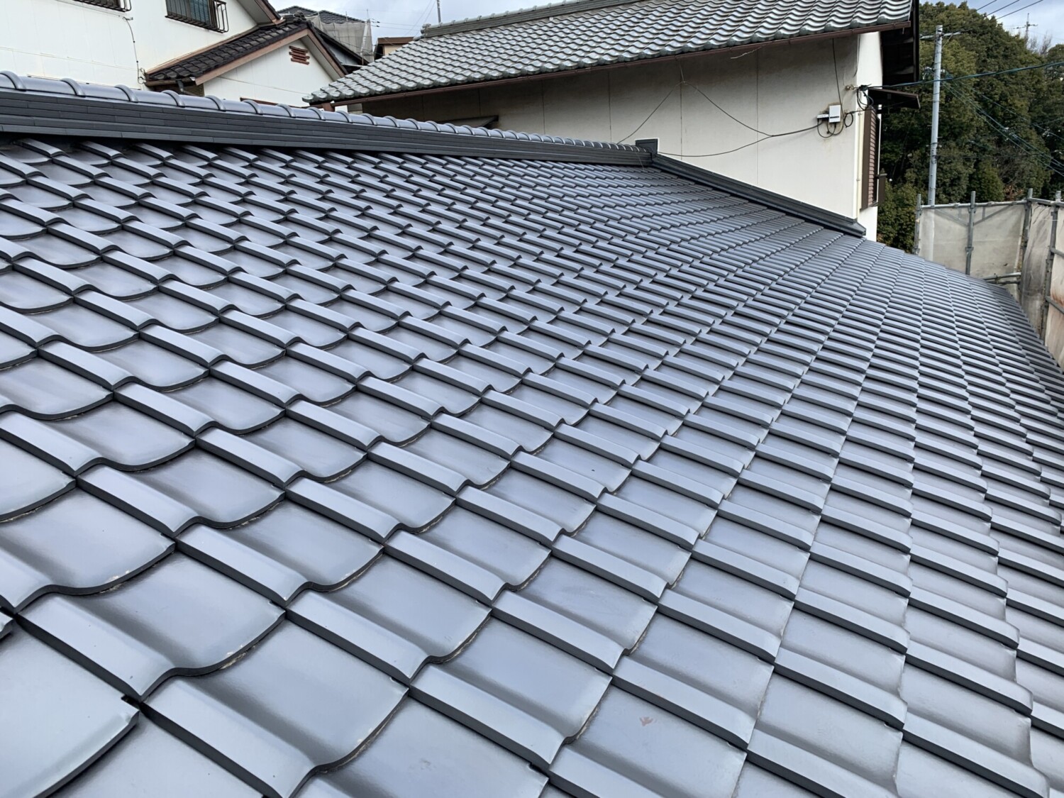 倉敷市 Y様邸 屋根瓦葺き替え工事 After