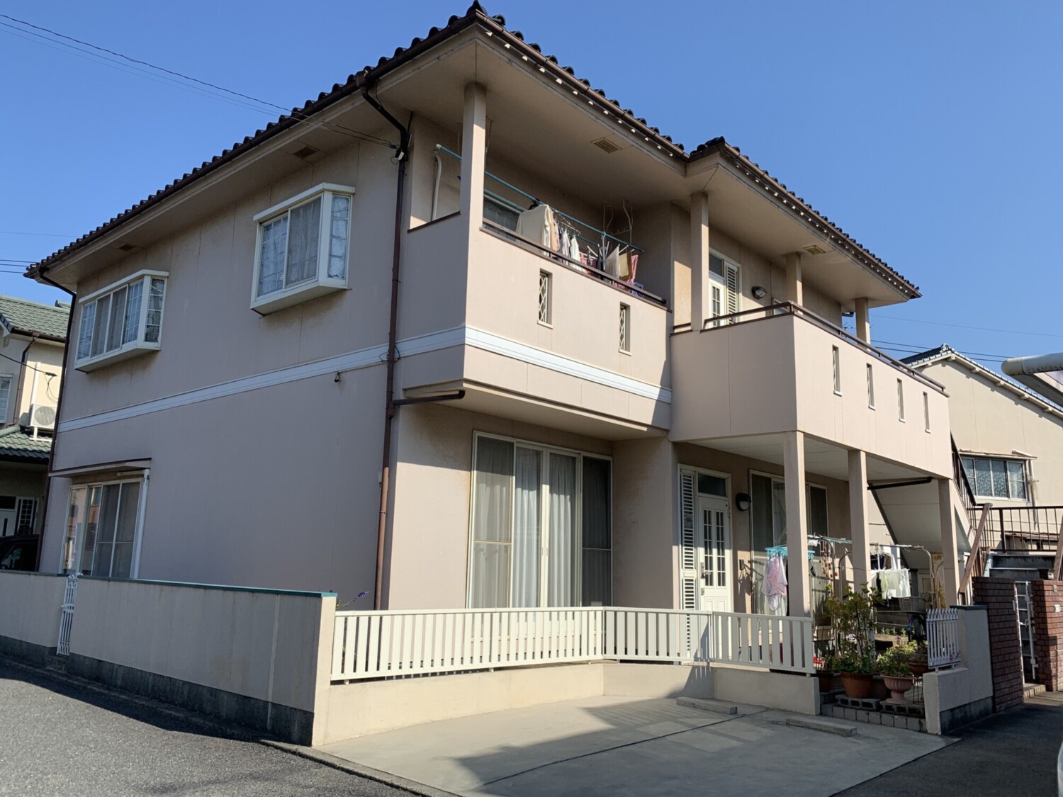 倉敷市 T様邸 外壁塗装 Before