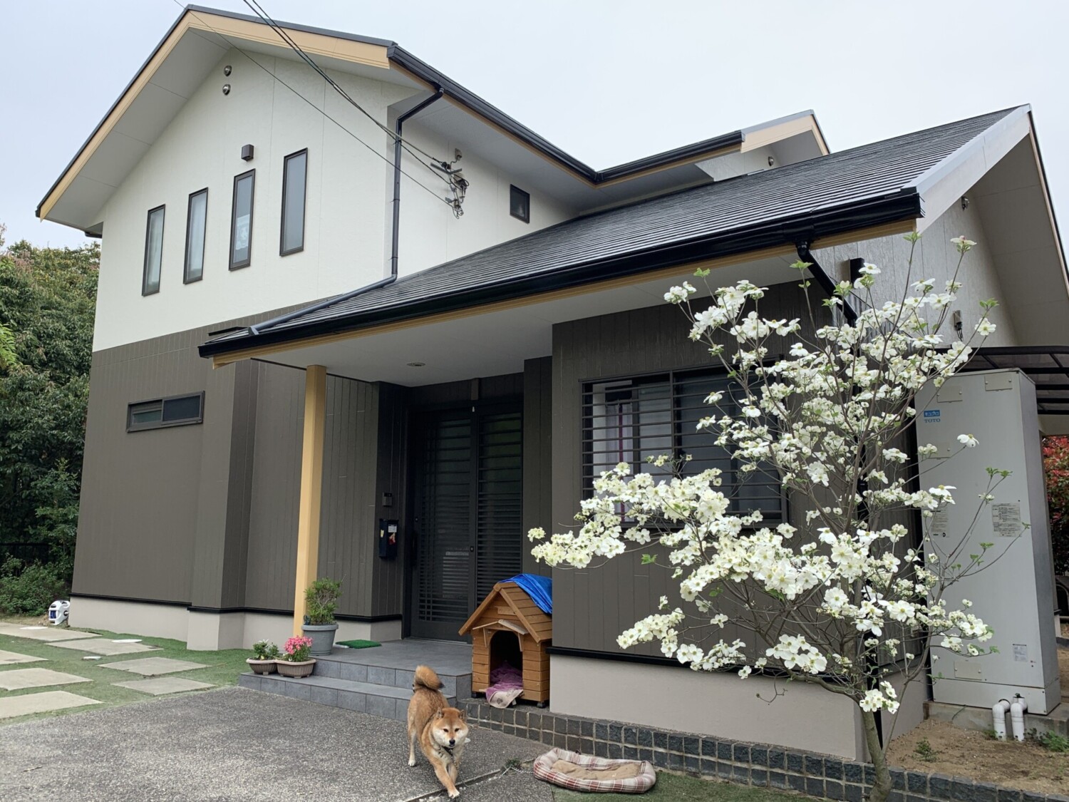 倉敷市 U様邸 屋根塗装・外壁塗装 After