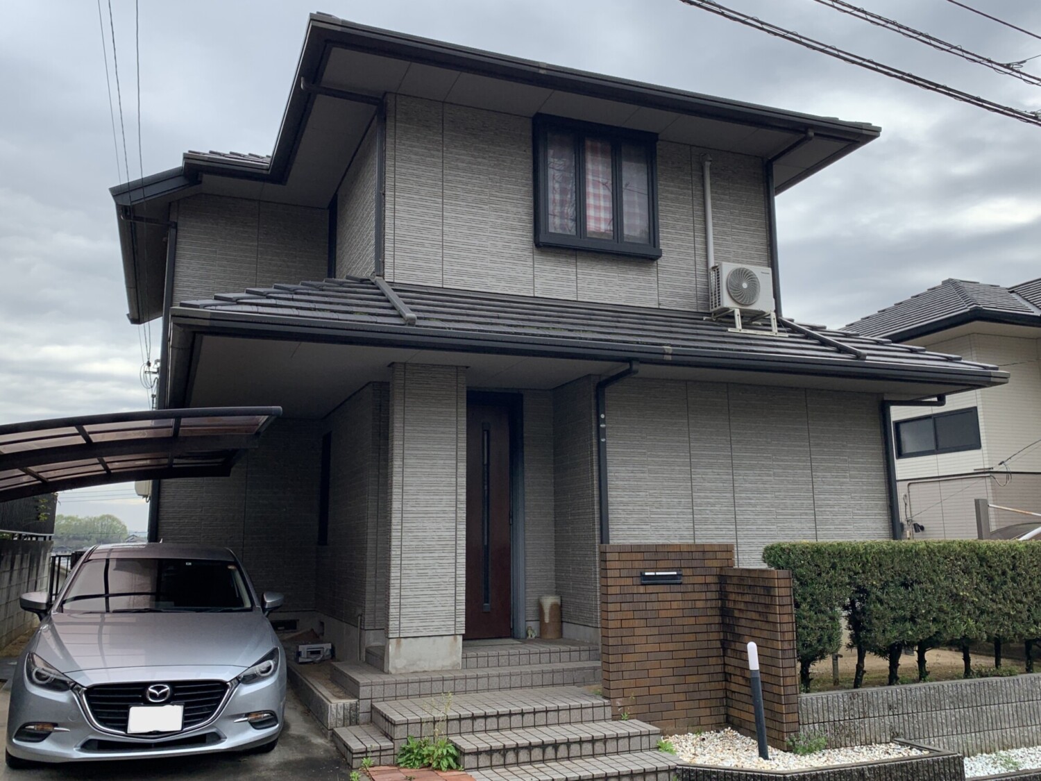 倉敷市 U様邸 外壁塗装 Before