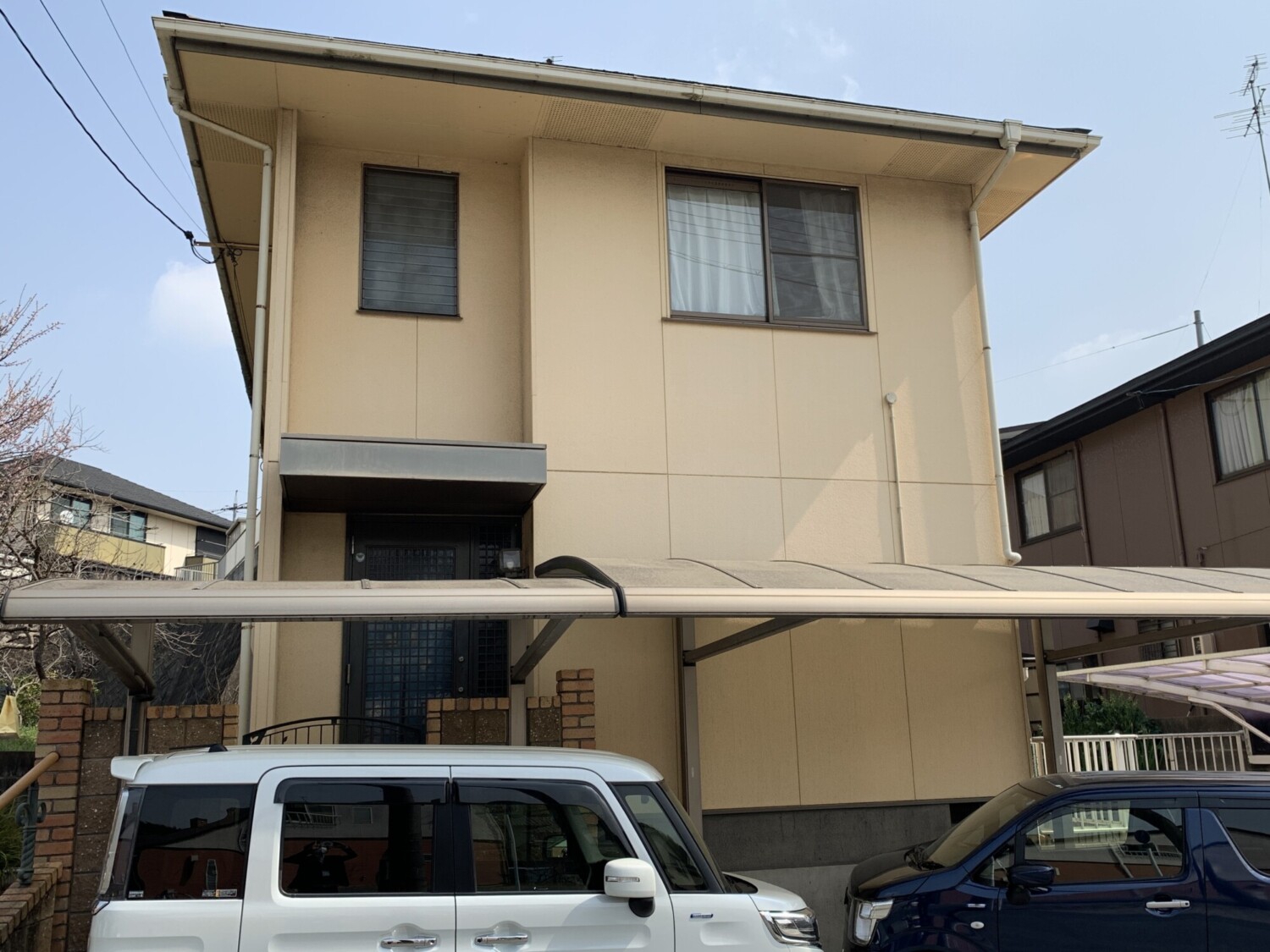 倉敷市 M様邸 屋根塗装・外壁塗装 Before