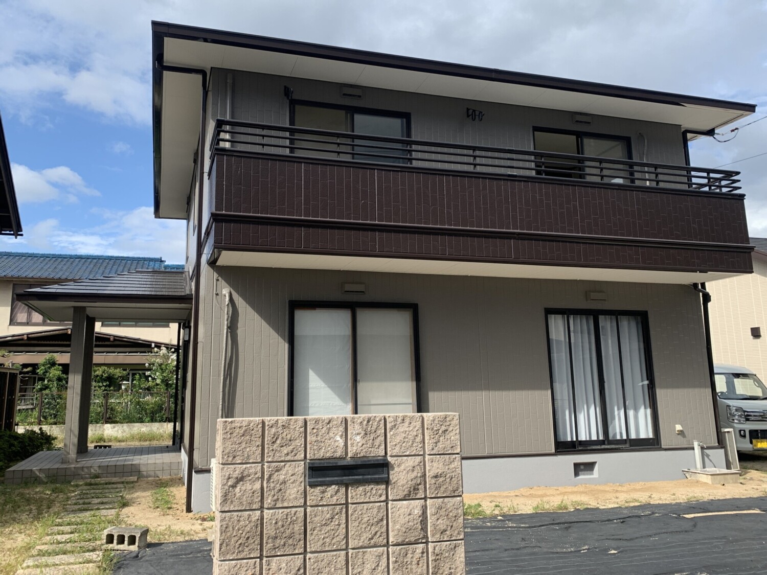倉敷市 I様邸 屋根塗装・外壁塗装 After