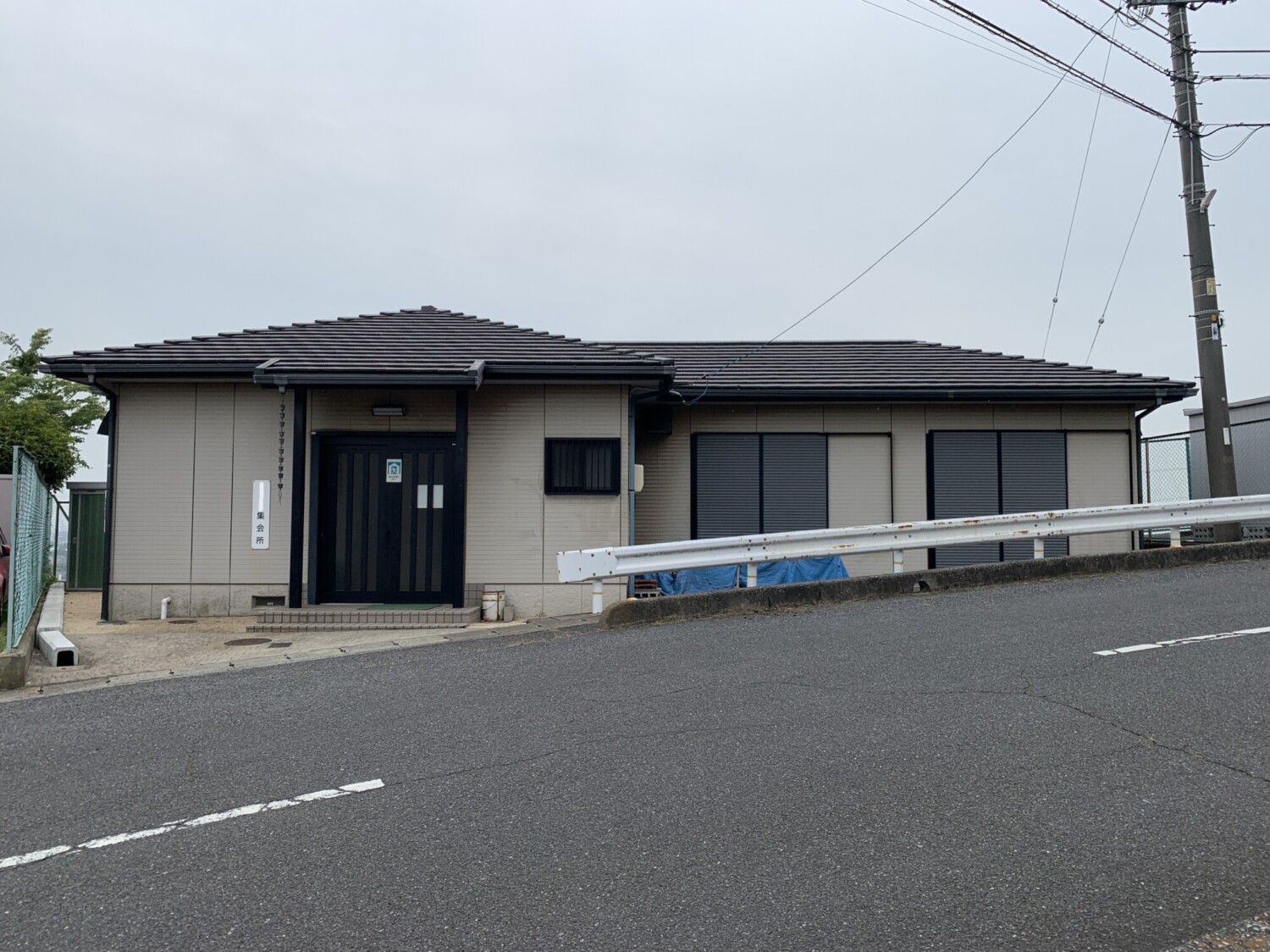 倉敷市 集会所 外壁塗装 Before
