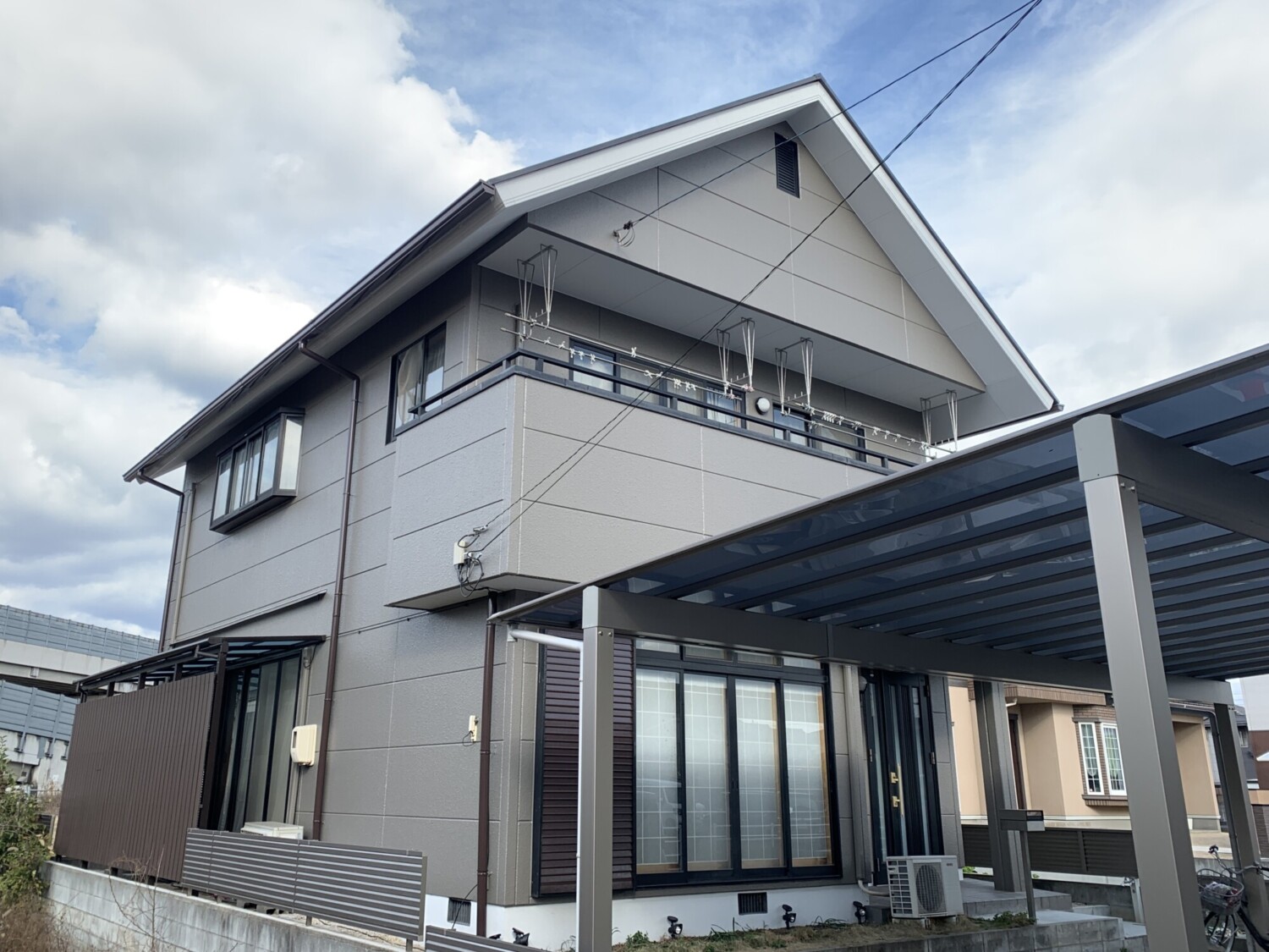 倉敷市 N様邸 屋根塗装・外壁塗装 After