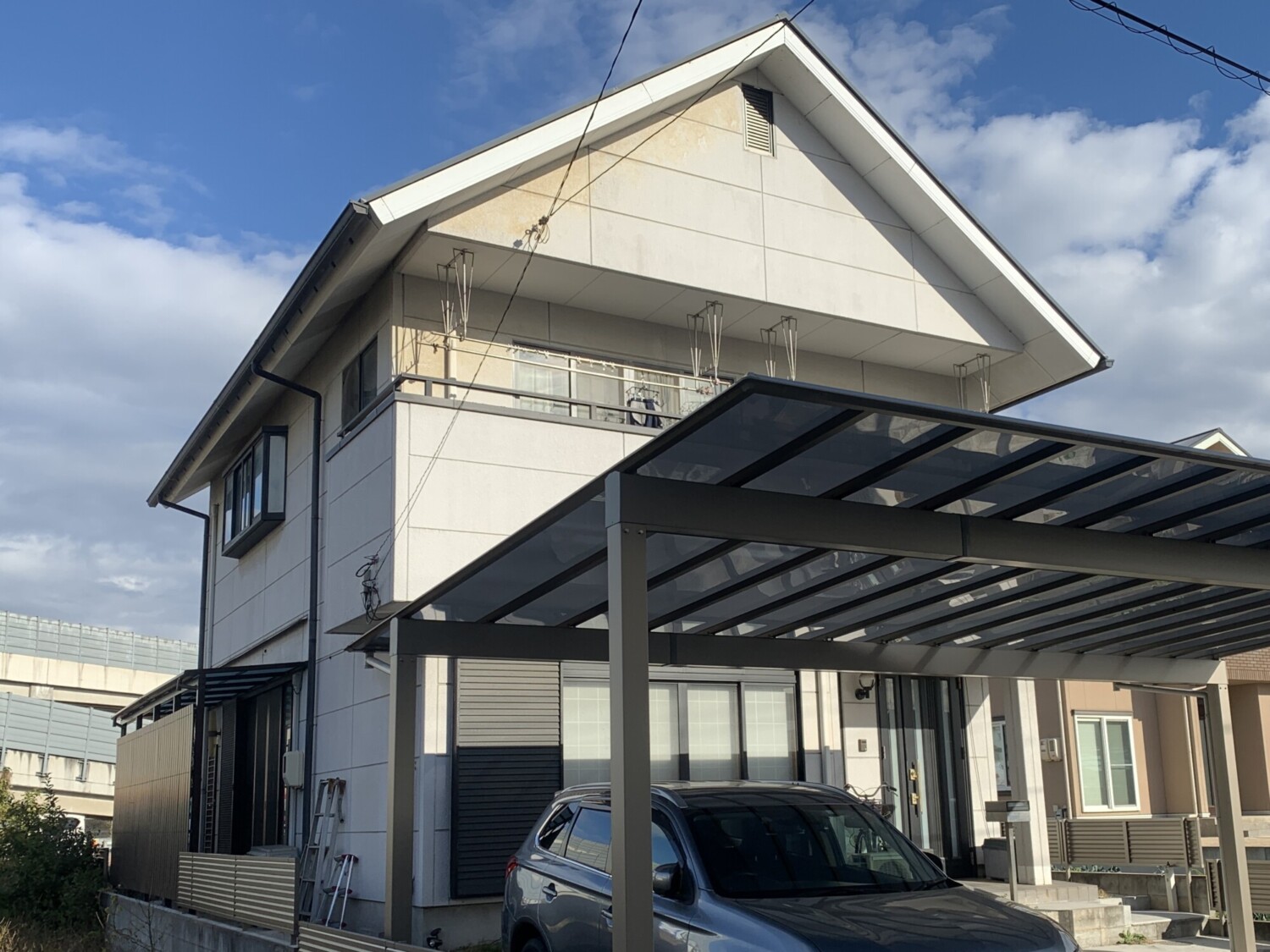 倉敷市 N様邸 屋根塗装・外壁塗装 Before