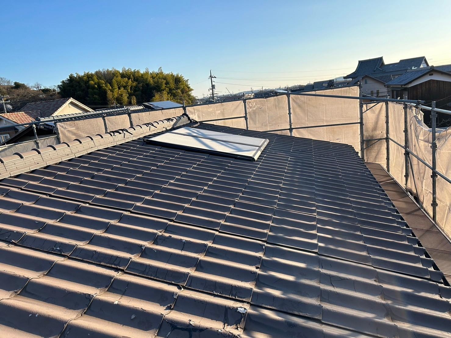 倉敷市 A様邸 屋根葺き替え工事 Before
