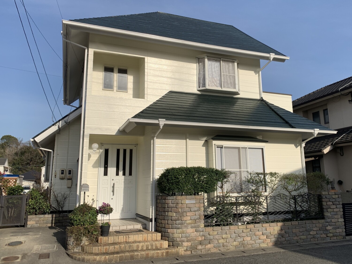 倉敷市 K様邸 屋根塗装・外壁塗装 After