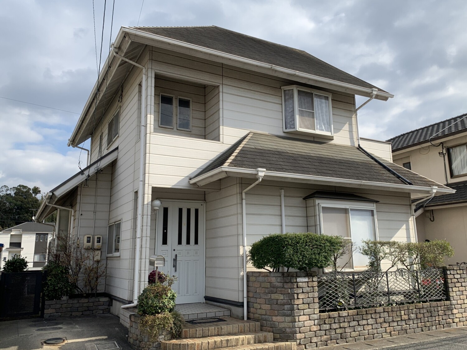 倉敷市 K様邸 屋根塗装・外壁塗装 Before