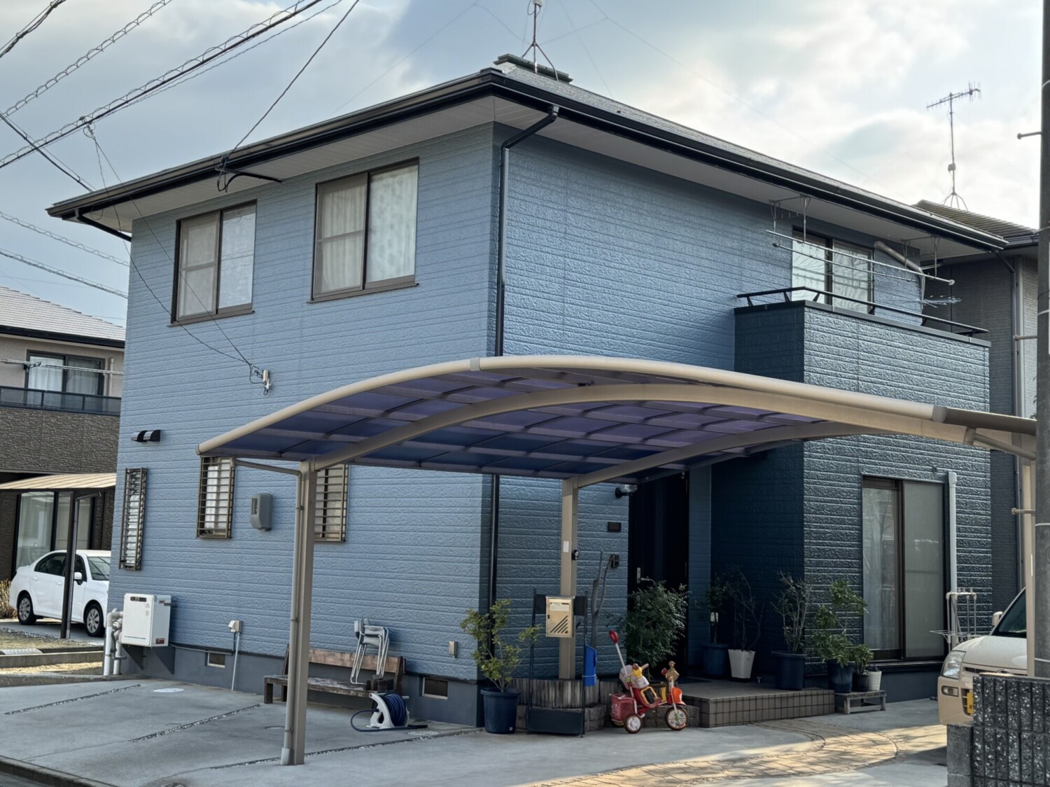 倉敷市 O様邸 屋根塗装・外壁塗装 After