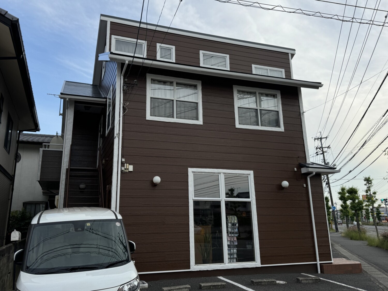 倉敷市 I様店舗 屋根塗装・外壁塗装 After