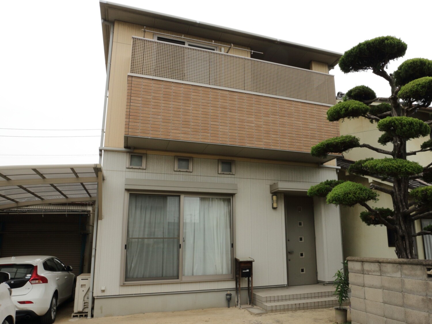 倉敷市 K様邸 屋根塗装・外壁塗装 Before