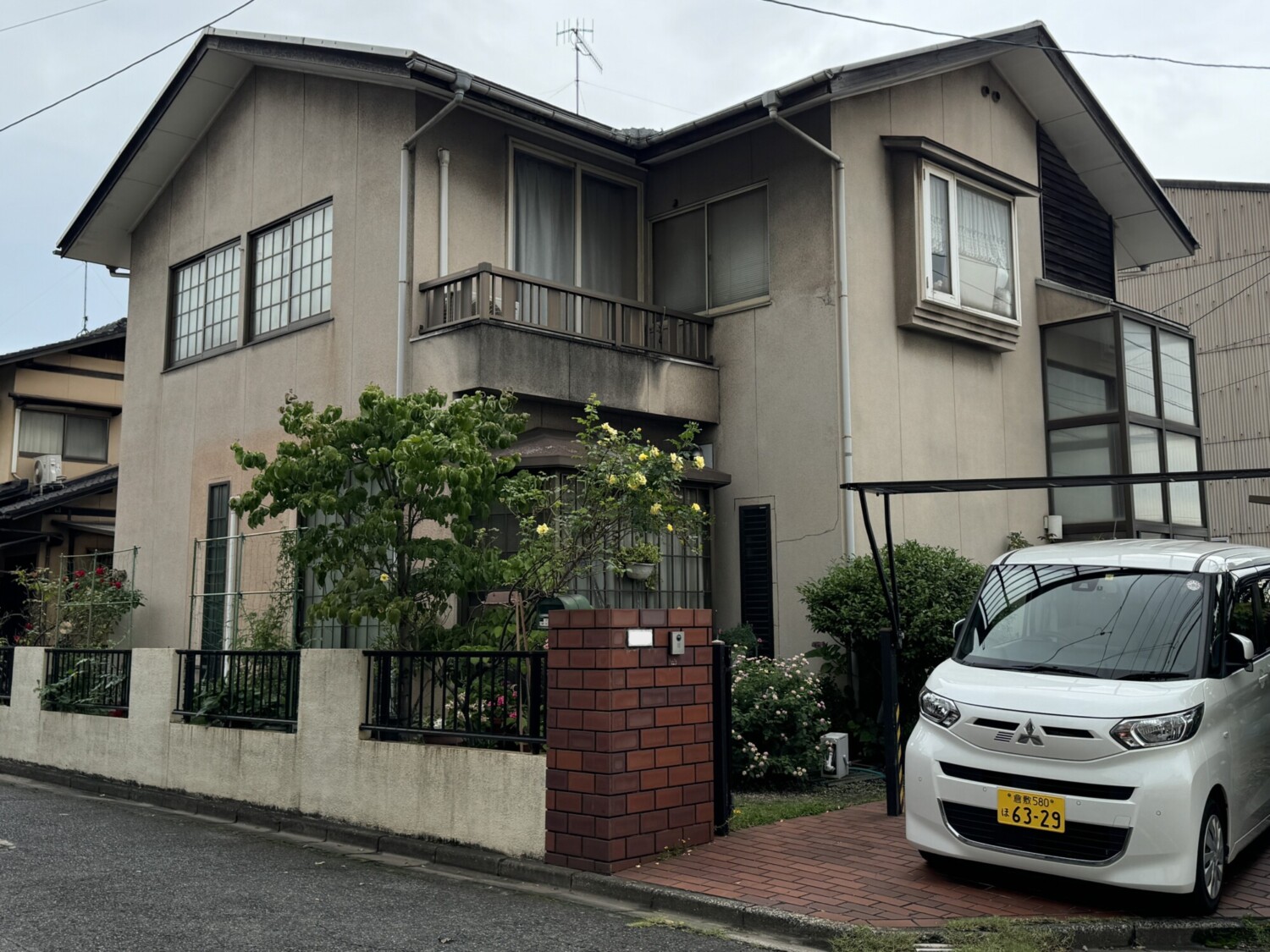 倉敷市 M様邸 屋根塗装・外壁塗装 Before