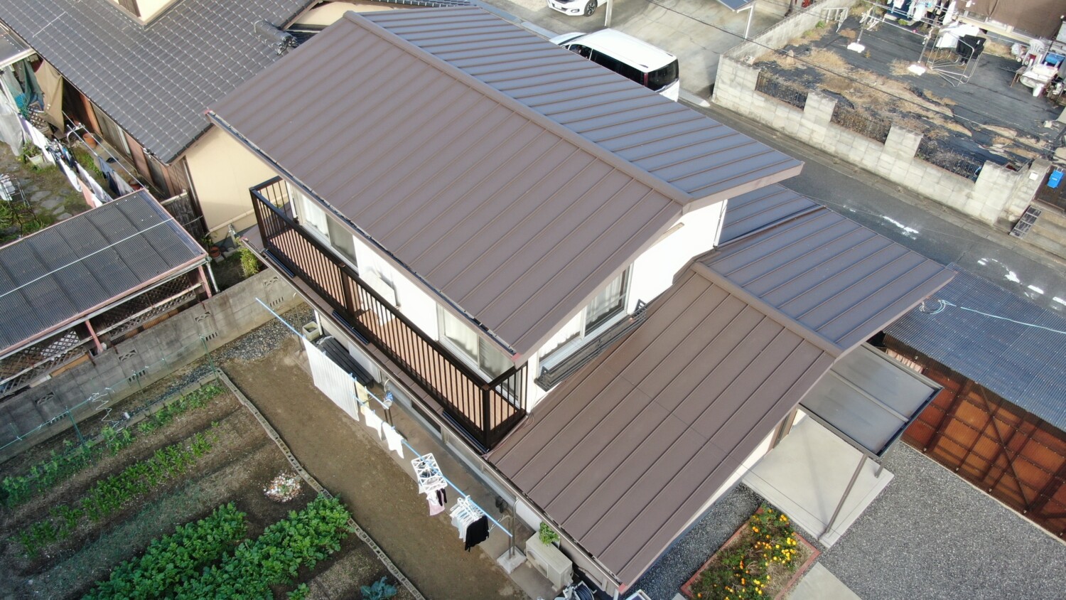 倉敷市 T様邸 屋根カバー工法 After