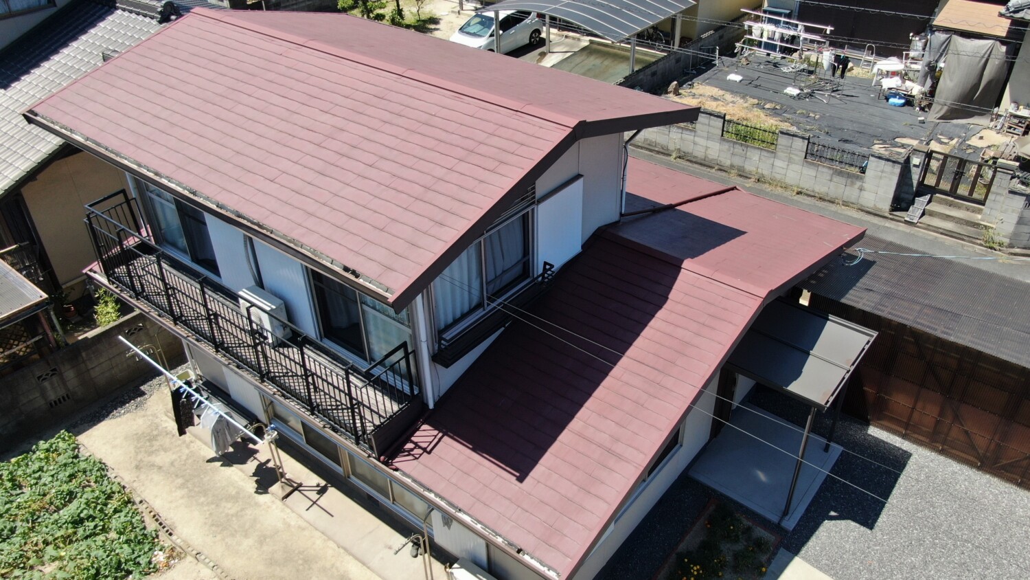 倉敷市 T様邸 屋根カバー工法 Before