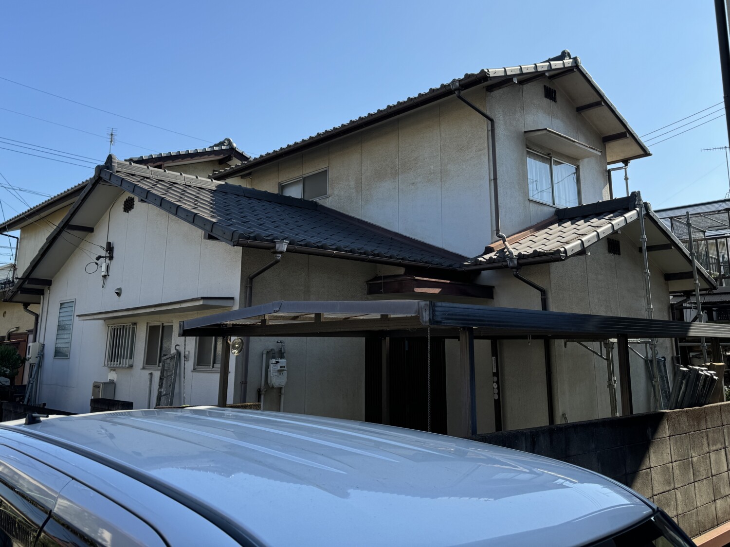 倉敷市 T様邸 外壁塗装 Before