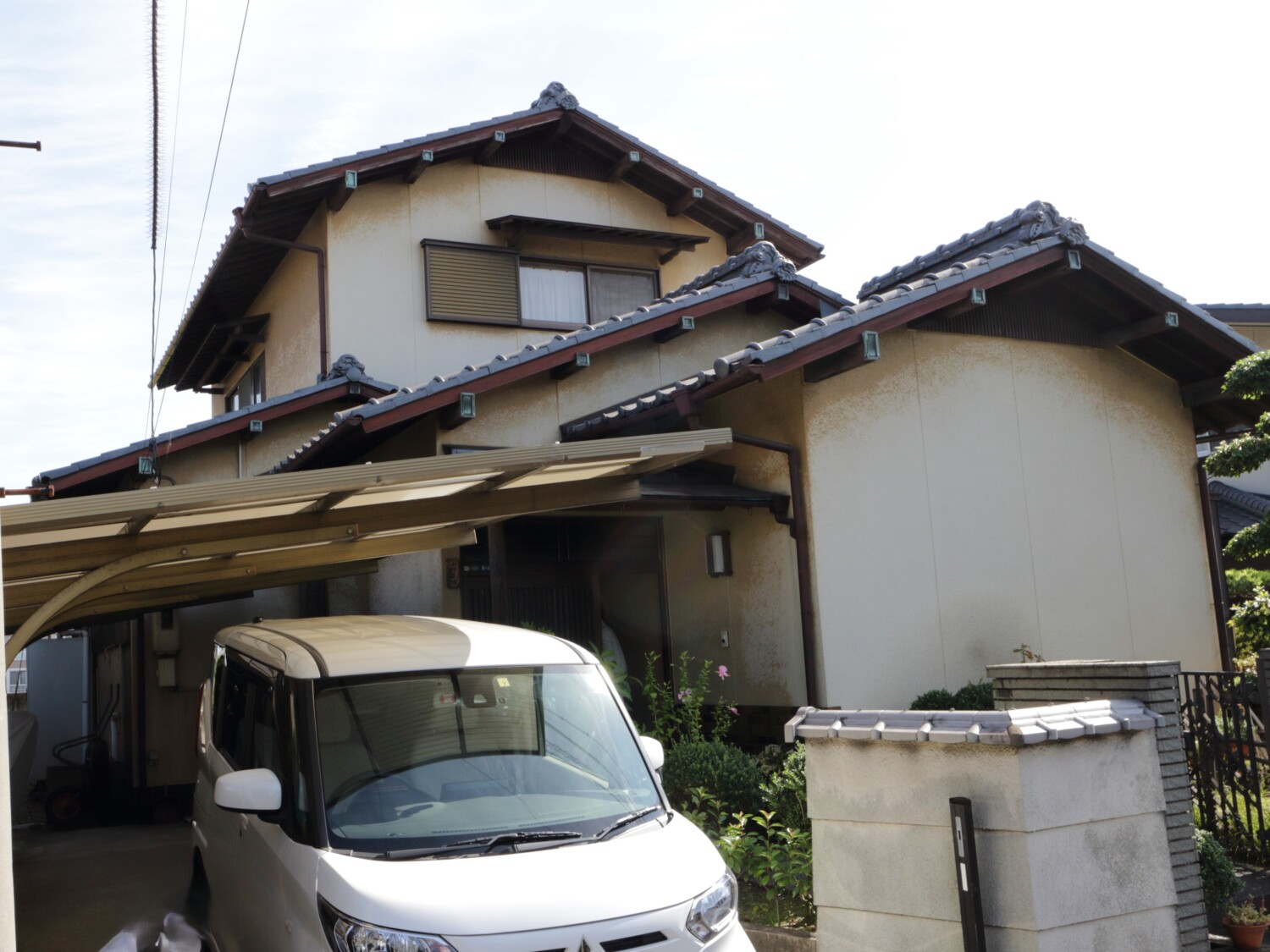 倉敷市 O様邸 屋根塗装・外壁塗装 Before