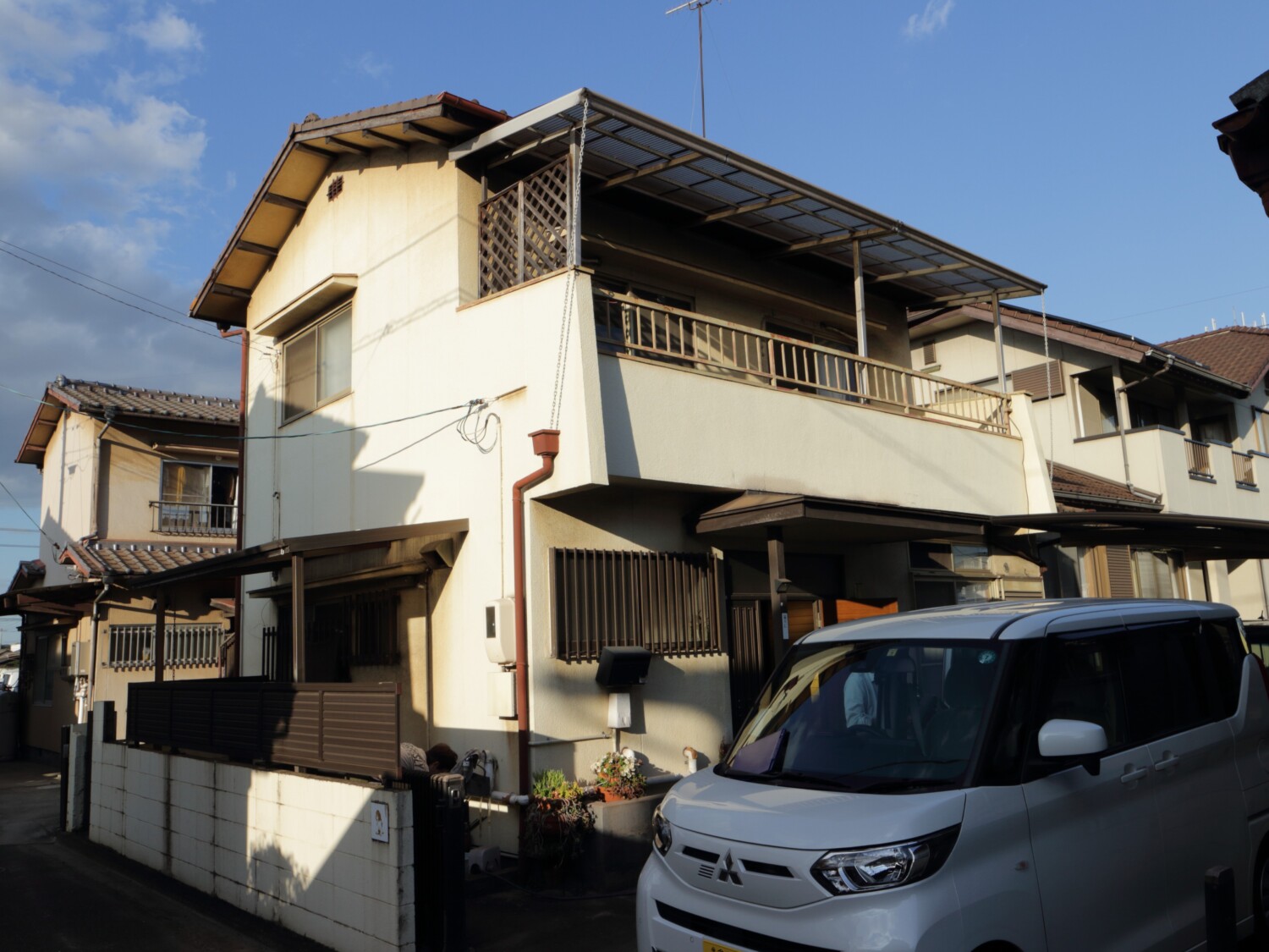倉敷市 T様邸 屋根塗装・外壁塗装 Before
