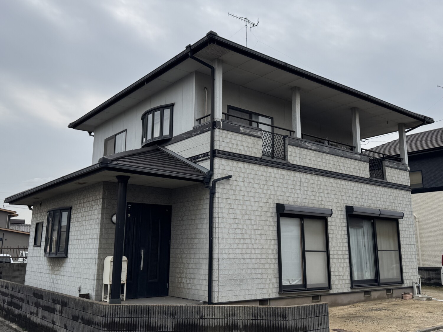倉敷市 H様邸 外壁塗装 Before