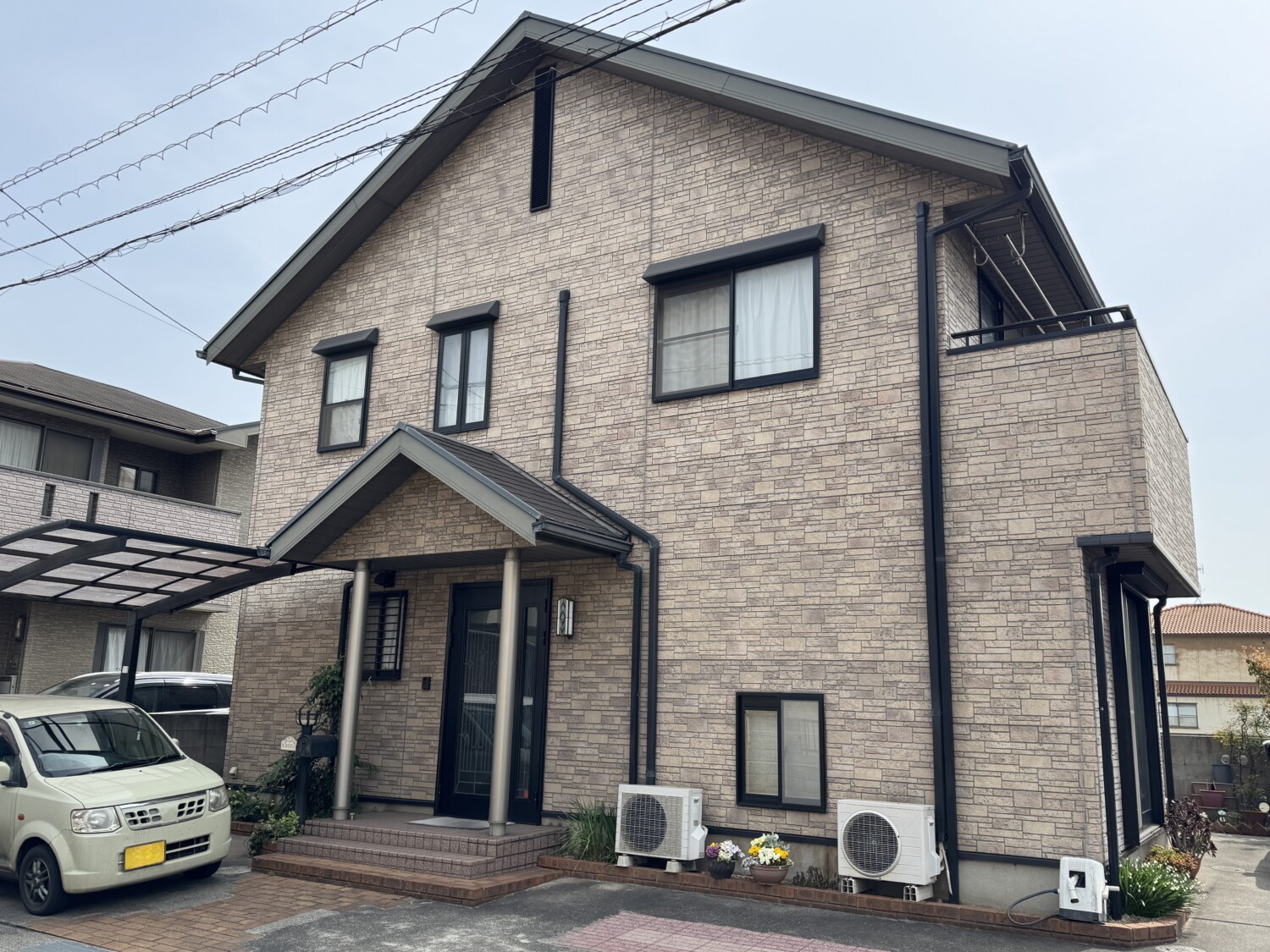 倉敷市 S様邸 屋根塗装・外壁塗装 Before