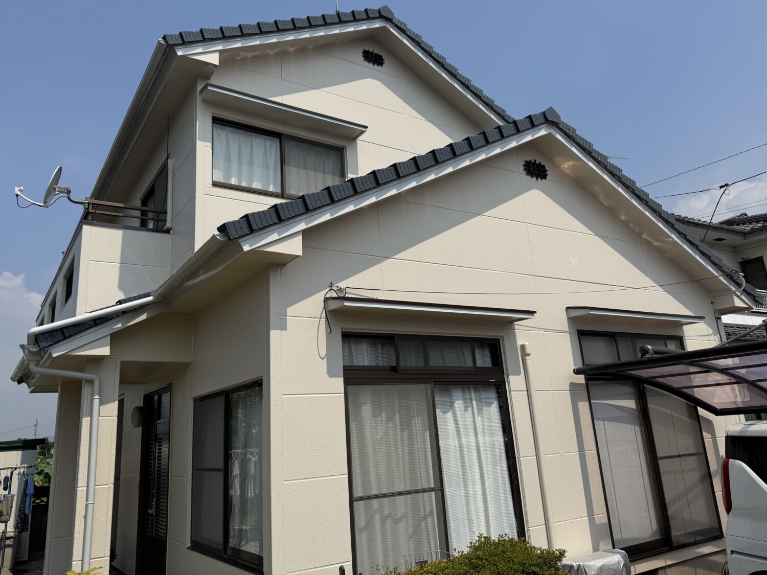 倉敷市 M様邸 屋根塗装・外壁塗装 After
