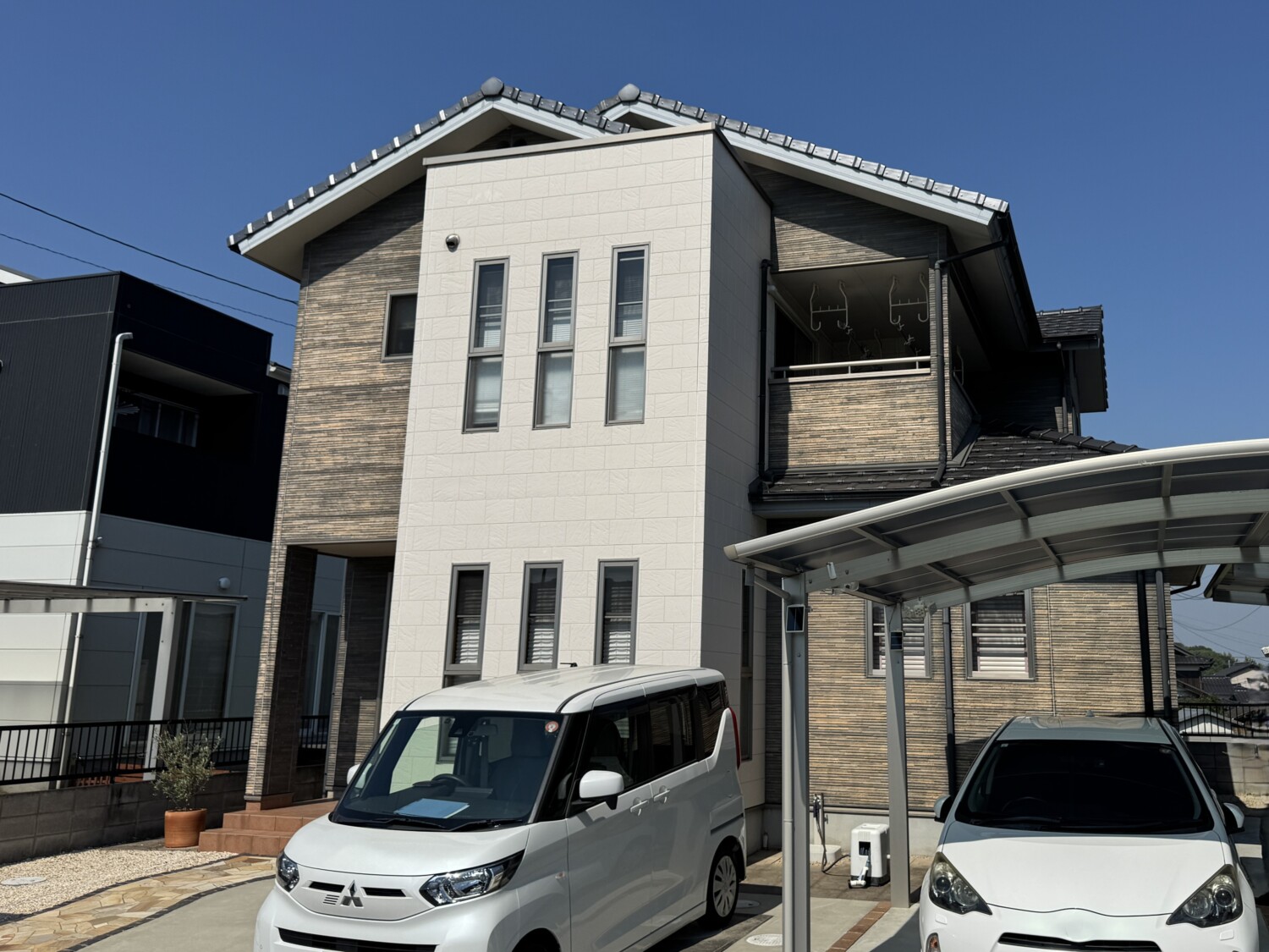 倉敷市 F様邸 外壁塗装 Before
