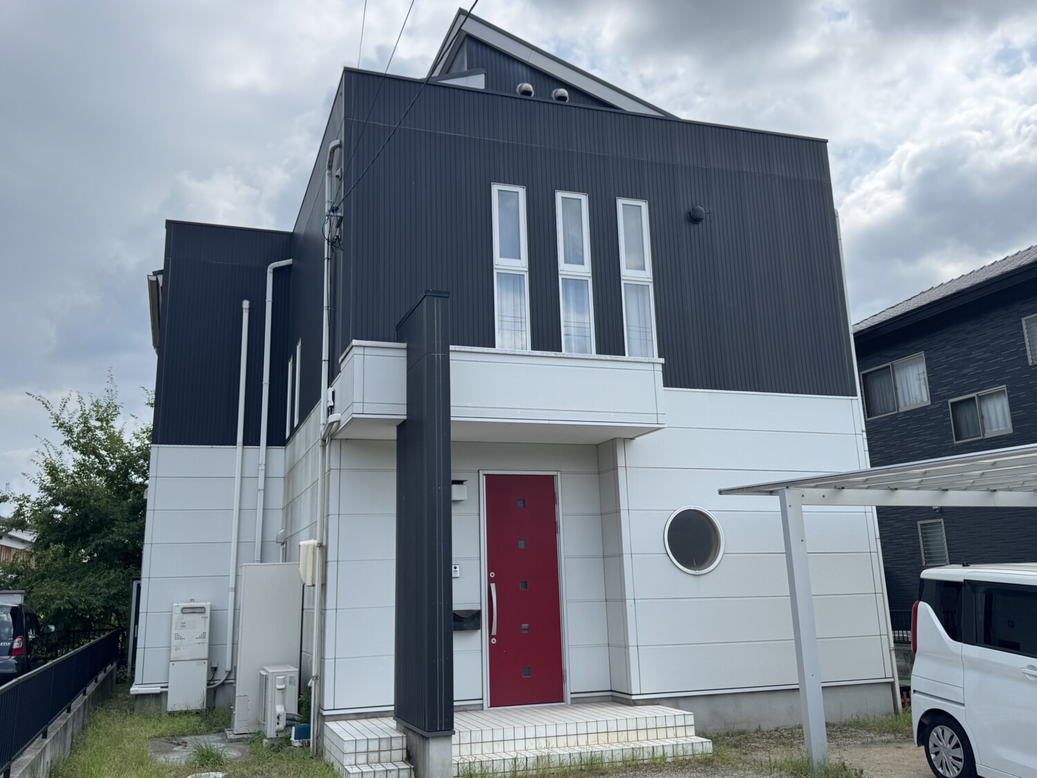 倉敷市 K様邸 屋根塗装・外壁塗装 Before