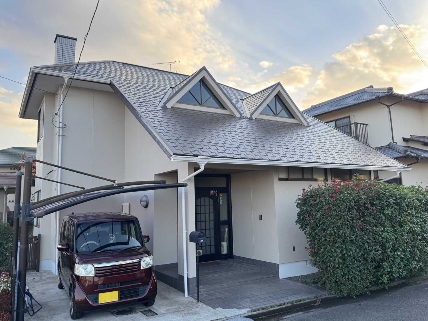 倉敷市 M様邸 屋根塗装・外壁塗装 After