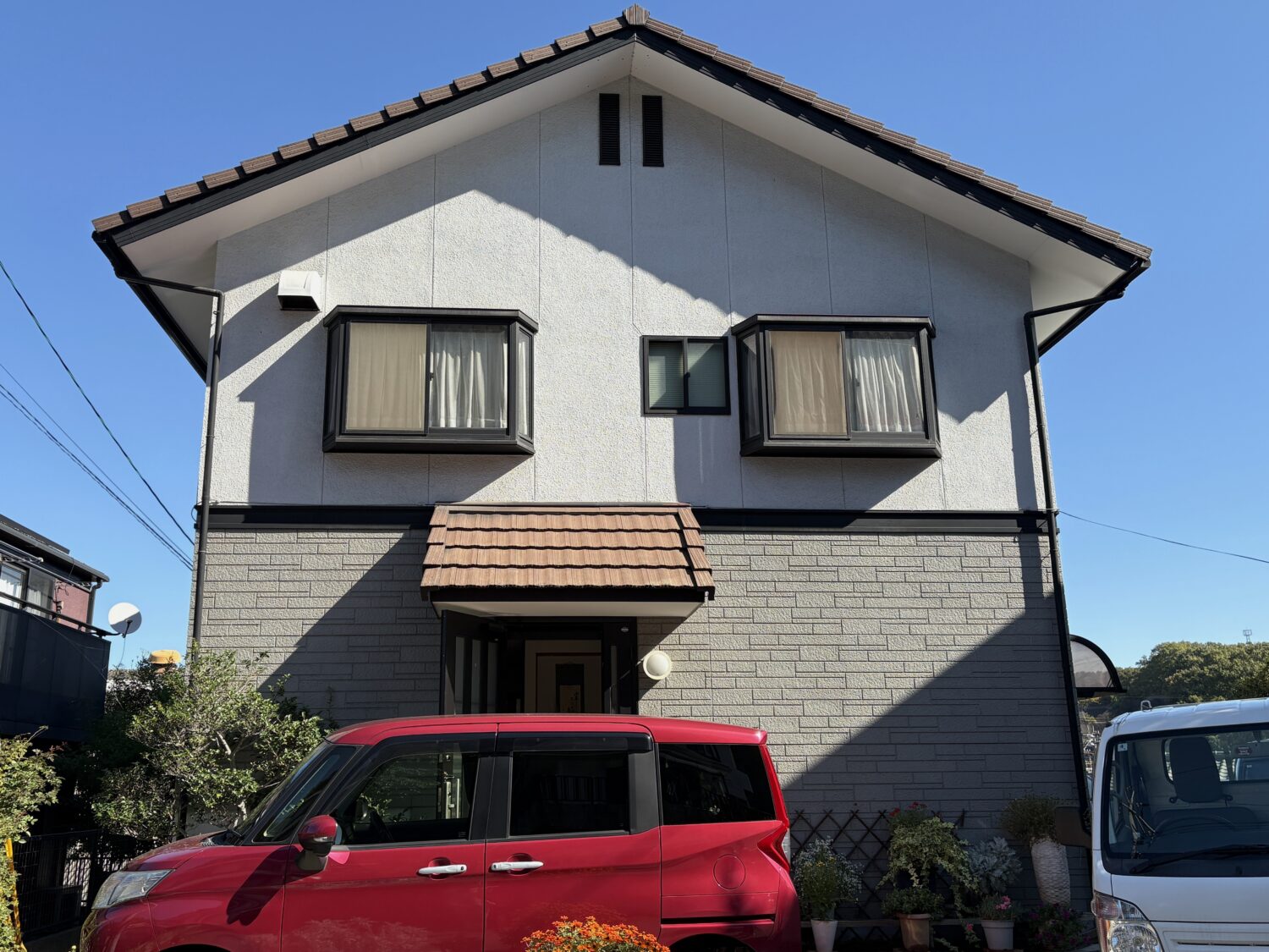 倉敷市　H様邸　屋根塗装・外壁塗装 Before
