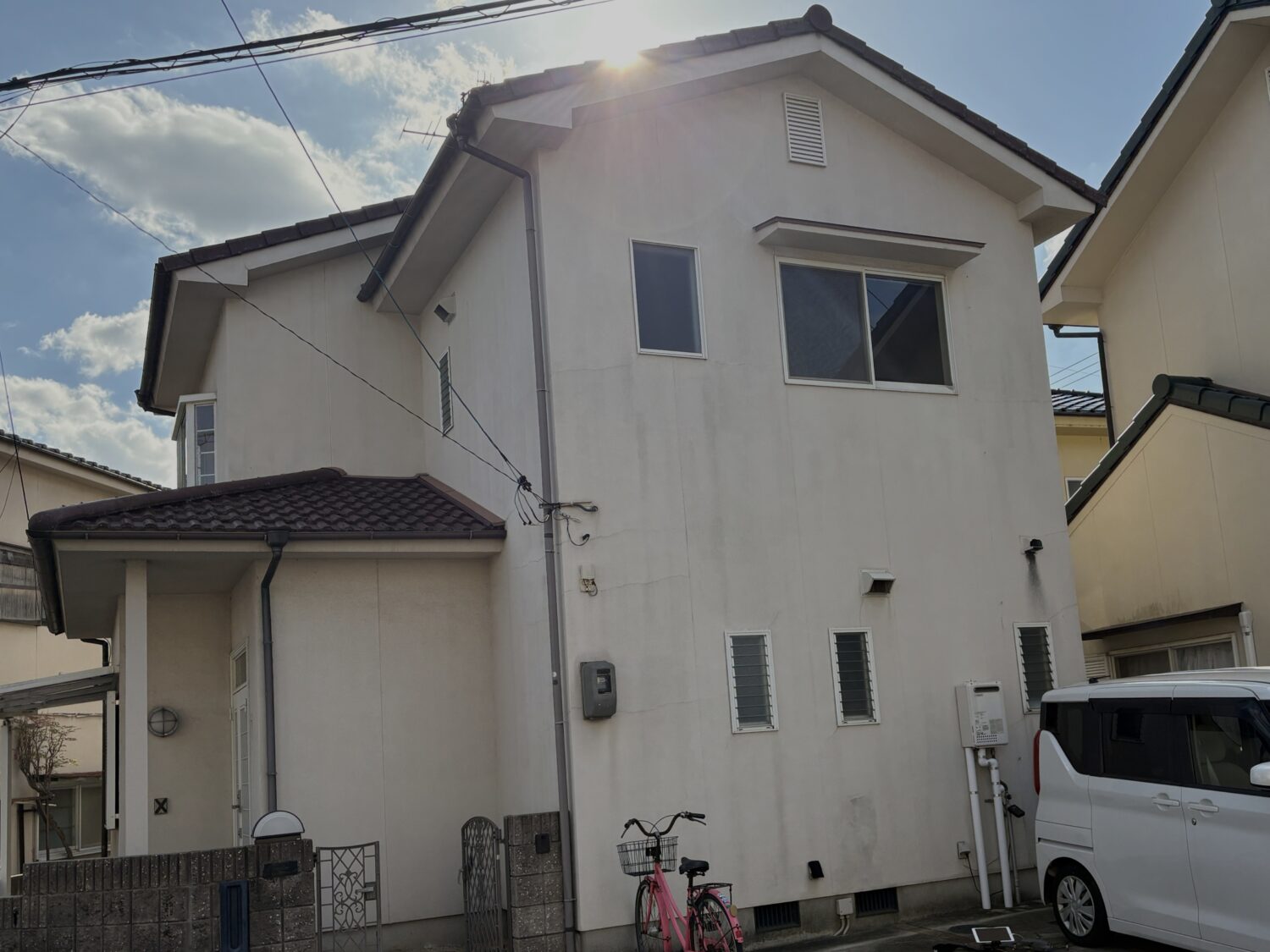 倉敷市　T様邸　屋根塗装・外壁塗装 Before