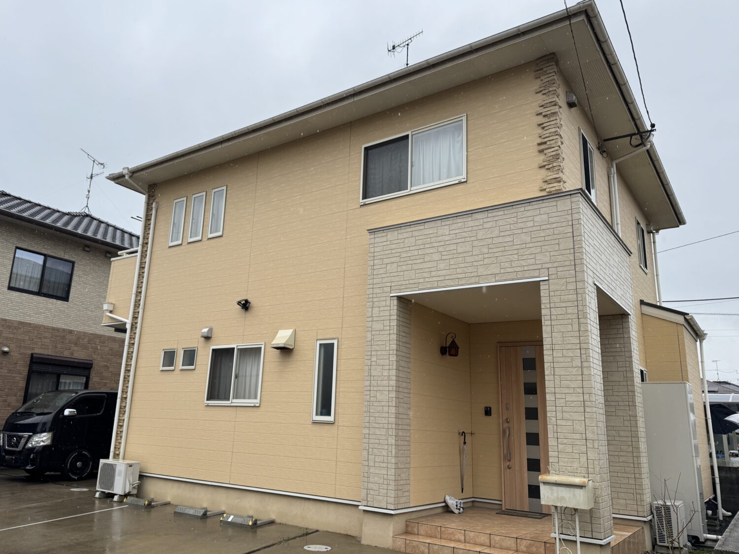 屋根塗装・外壁塗装・クリヤー塗装　倉敷市　N様邸 Before