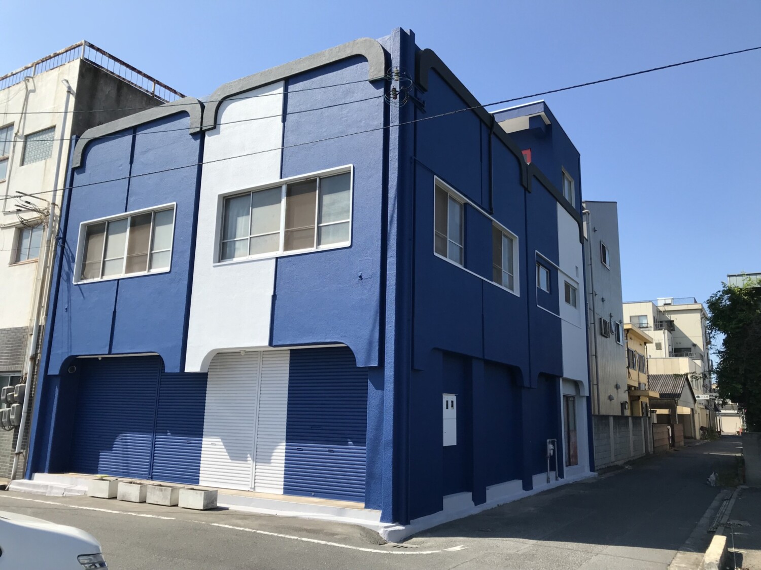 倉敷市 F様店舗 外壁塗装工事 After
